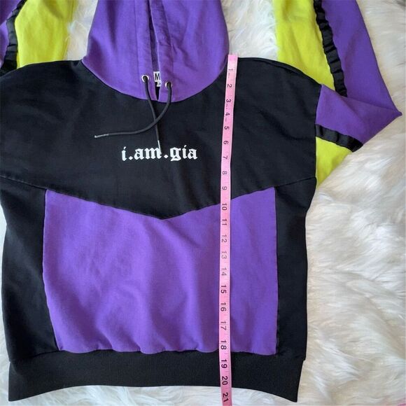 I.AM.GIA Rare Alcyone Cropped Hoodie Size S Graphic Street Style Streetwear - Picture 8 of 11